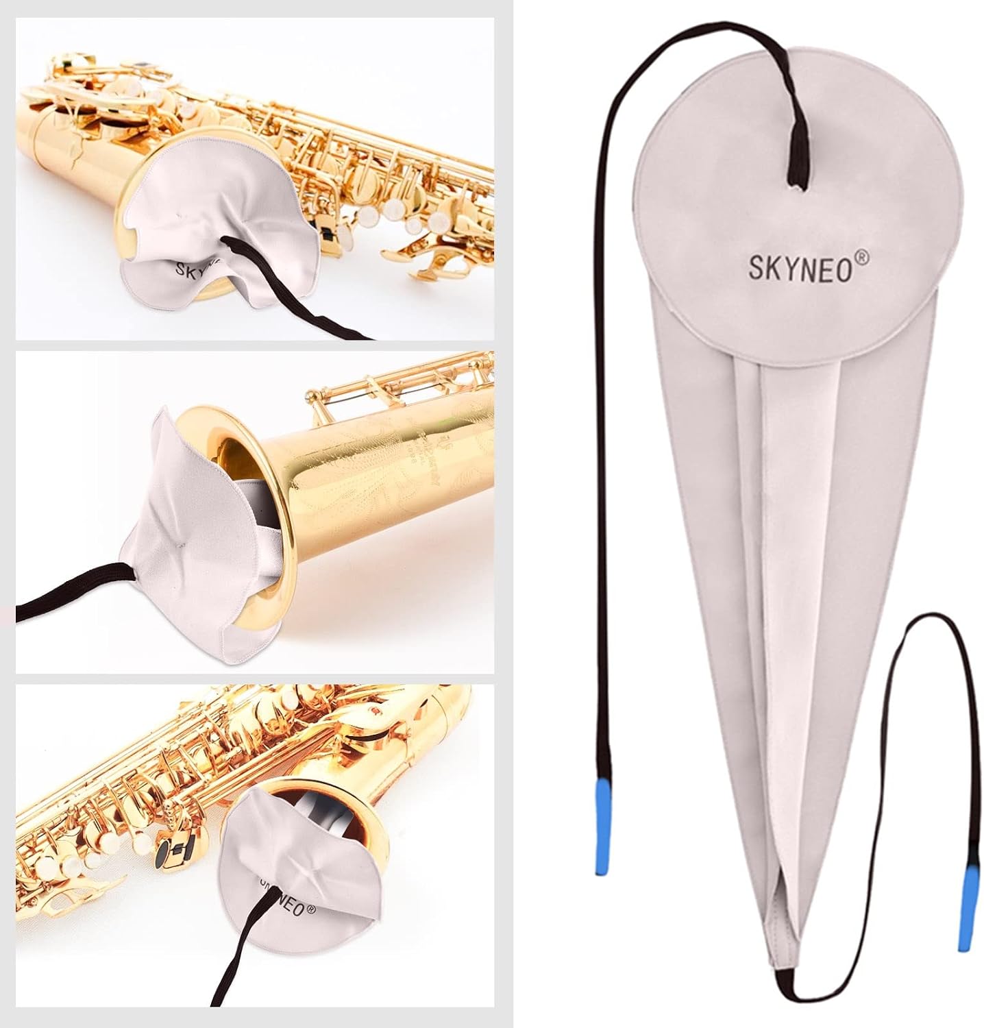 Gray Saxophone Cleaning kit, Alto Cleaning kit, Bass Clarinet Swab Kit