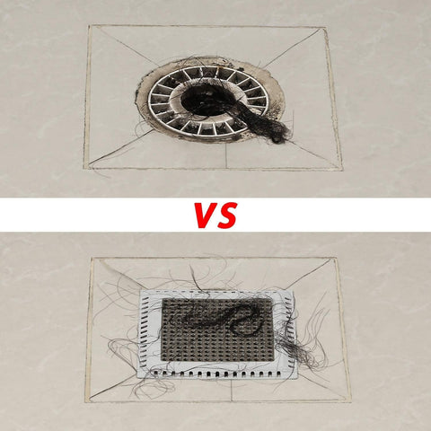 Aojuxix Shower Drain Hair Catcher/Drain Protector/Shower Drain Cover