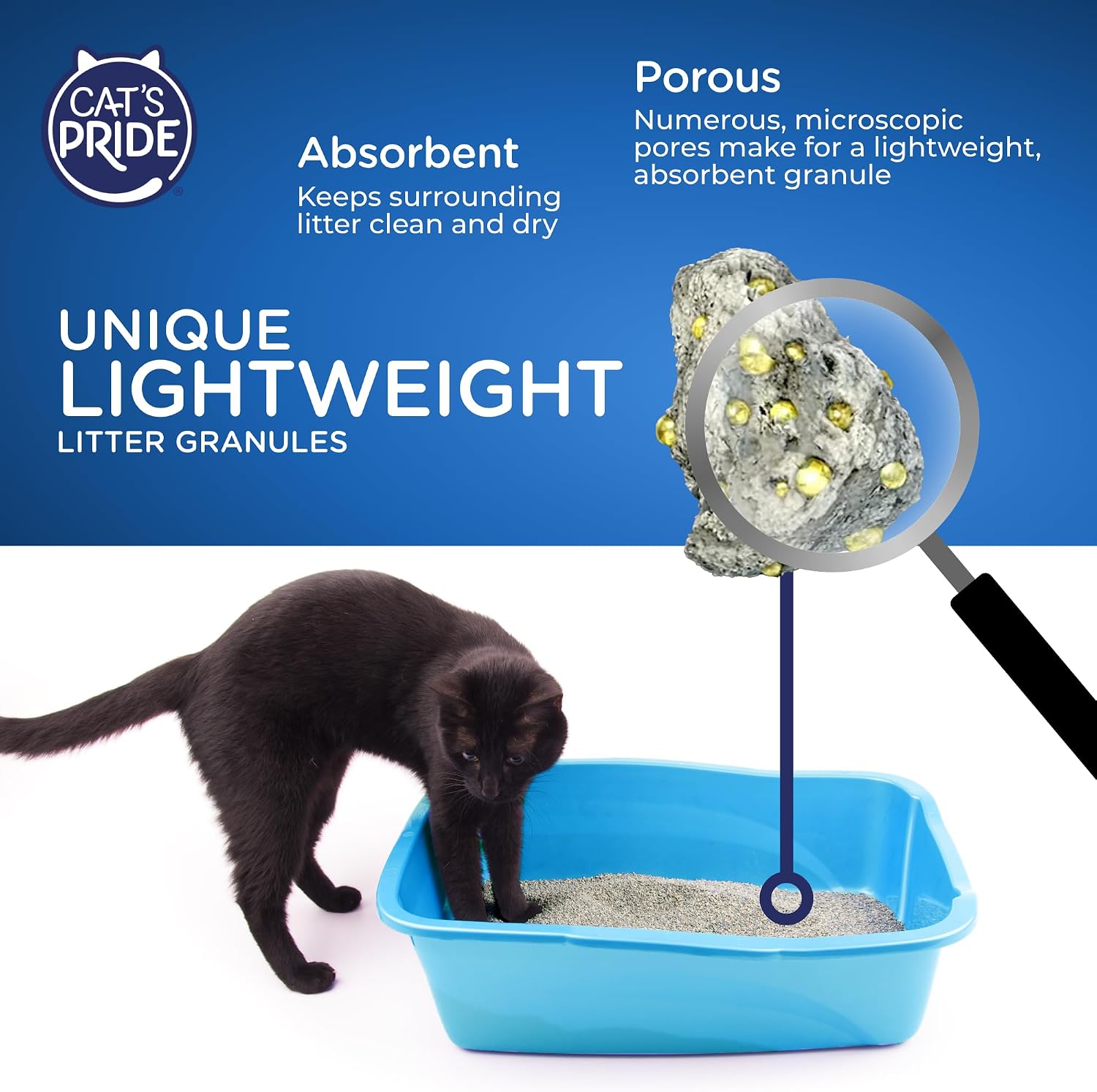 Cat's Pride Antibacterial Litter, Odor-Eliminating Scented 12lb
