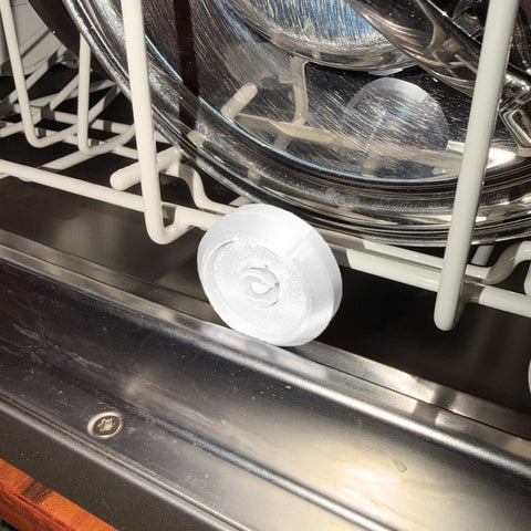 Dishwasher Rack Wheels Compatible with Miele, Durable PETG Replacement Rollers with Brackets (Black)