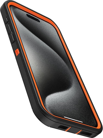OtterBox iPhone 15 Pro Max (Only) - Defender Series Case - Realtree Blaze Edge (Camo) - Case Only - Screenless - Rugged & Durable - with Port Protection - Non-Retail Packaging