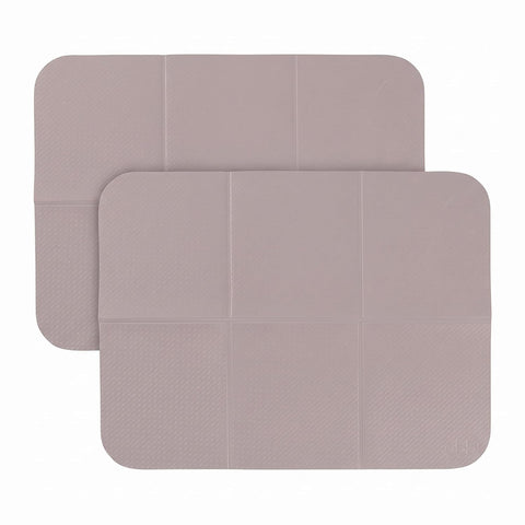 Ubbi On-the-Go Diaper Changing Baby Mat, Gray