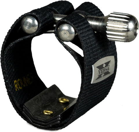 Rovner Ligature & Plastic Cap for Bb Clarinet - Dark Ligature for Hard Rubber Mouthpiece (1R)