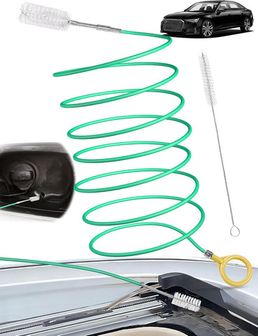 SARDVISA 120-Inch Sunroof Drain Cleaning Brush, Flexible Tube Cleaner