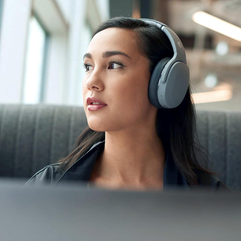Skullcandy Crusher Evo Wireless Multi-Sensory Bass Headphones - Chill Grey