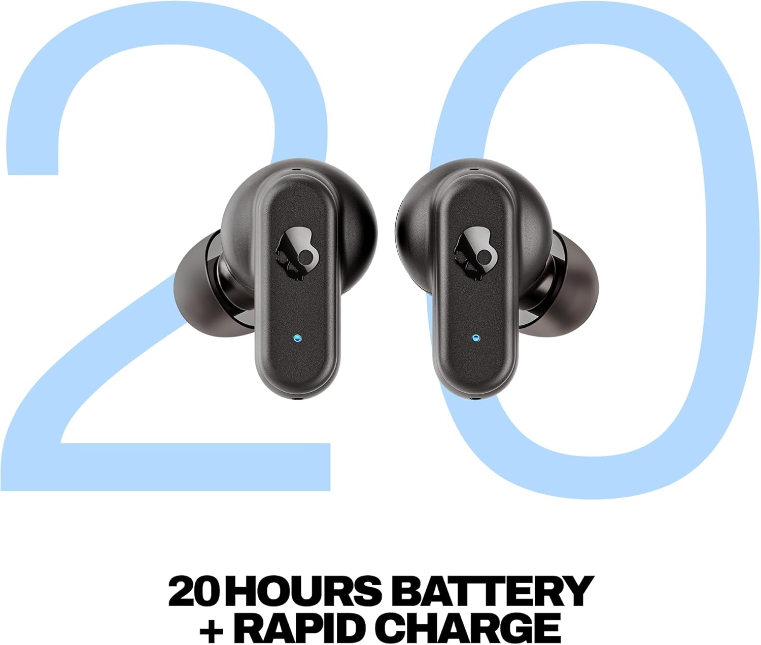 Skullcandy Dime 3 Wireless In-Ear Bluetooth Earbuds - True Black