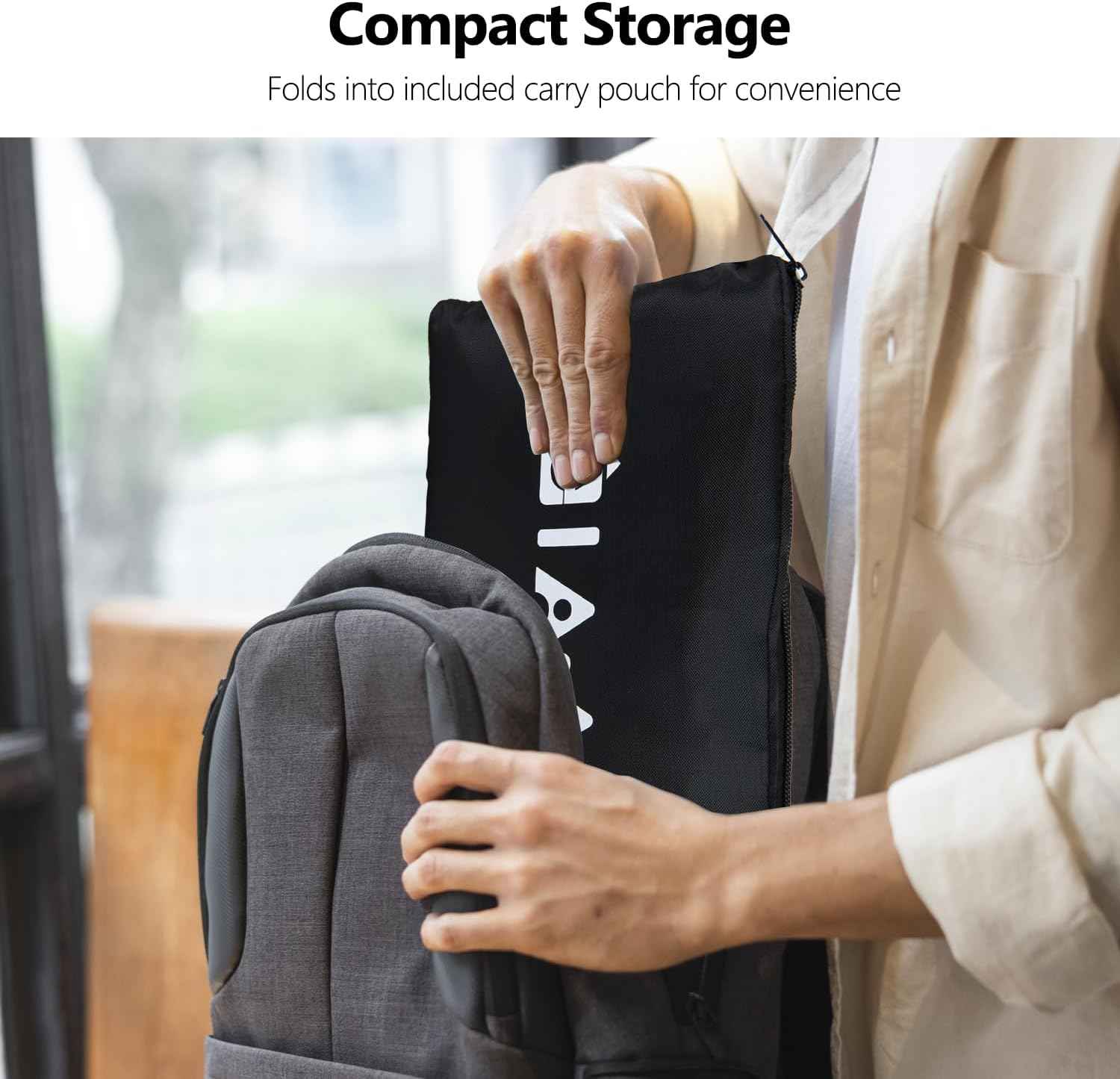 elaia Large Waterproof Car Seat Travel Bag for Airplane with Red Straps