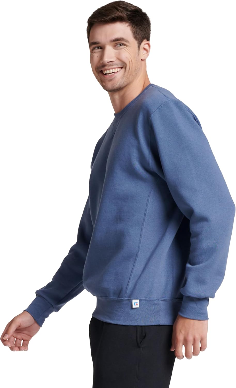 Russell Athletic Men's Dri-Power Fleece Sweatshirts, Moisture Wicking, Cotton Blend, Relaxed Fit, Sizes S-4X