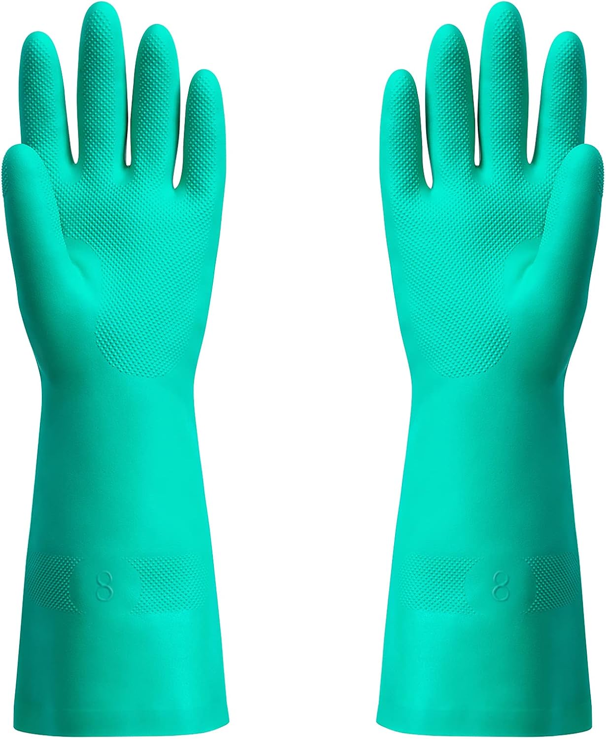 ThxToms Chemical Resistant Nitrile Gloves, Latex Rubber Free, 1 Pair, M