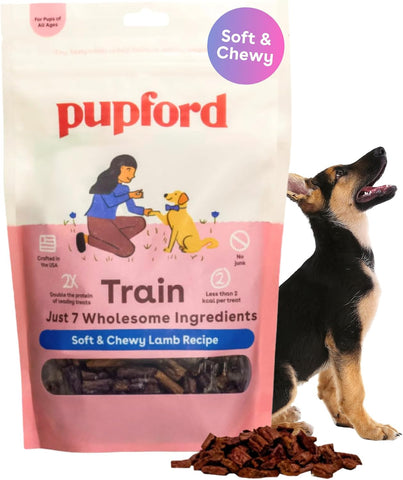 Pupford Soft & Chewy Training Treats for Dogs & Puppies (Turkey, 5 oz)