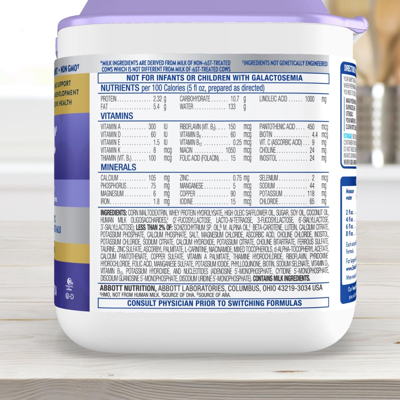 Similac 360 Total Care Gentle Comfort Baby Formula, Easy-to-Digest Formula, Has 5 HMO Prebiotics, Powder Infant Formula, 20.1-oz Tub