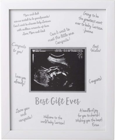 Guest Signature Sonogram Keepsake Frame
