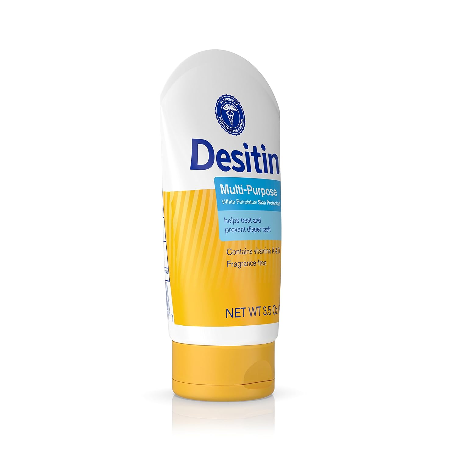 Desitin Skin Protectant Diaper Rash Ointment | Multi-Purpose | With Vitamins A & D | Travel Size | Pack of 2