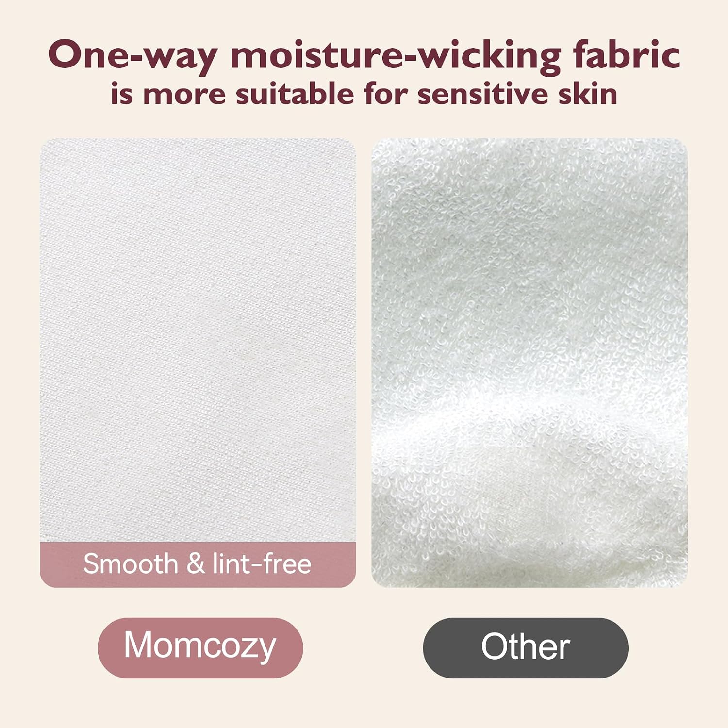Momcozy Reusable Breast Pads, Breastfeeding Essentials, Thick 14PCS