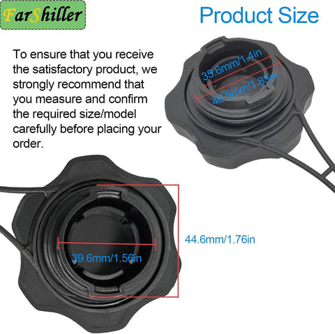 594061 Fuel Tank Cap for B&S Toro Craftsman Lawn Mower Gas Tank Caps Replacement