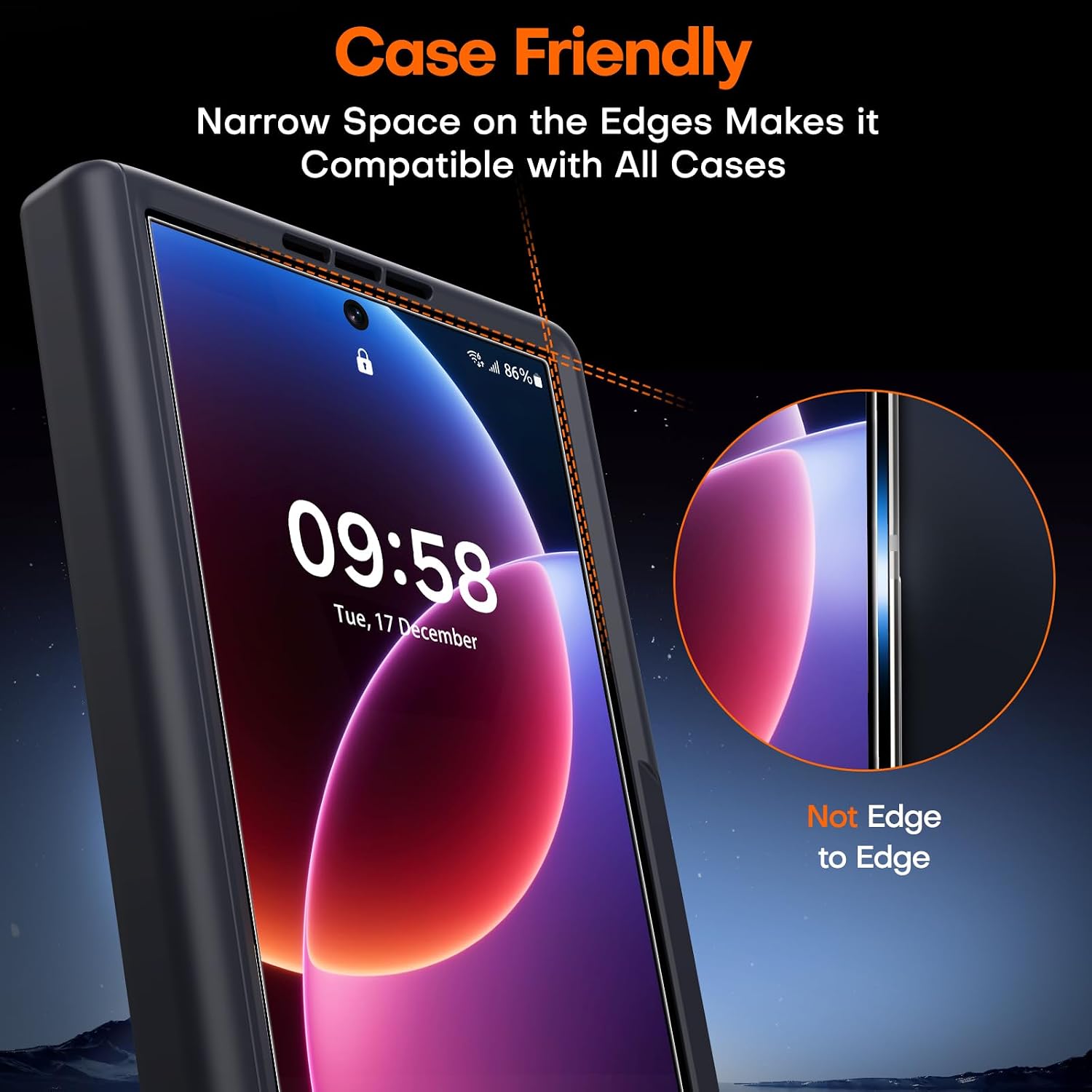 TOCOL for Samsung Galaxy Z Fold 8 Screen Protector