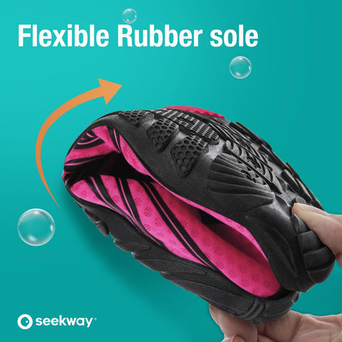 SEEKWAY Water Shoes Men Women Adult Quick-Dry Aqua Sock Barefoot for Beach Swim River Pool Lake Hiking Kayaking Surfing