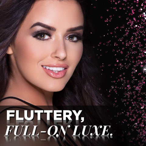 Ardell Double Up 213 False Eyelashes - Dramatic Volume, Reusable Strip Wispy Lashes for Bold Eye Look, 4 Pairs