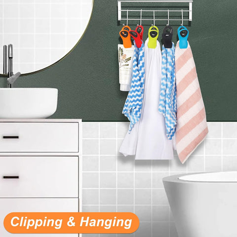 JETMORE 12 Pack Chip Clips Bag Clips, Magnetic Bag Clip for Food Storage