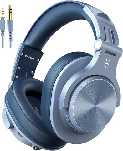 OneOdio A70 Bluetooth Over-Ear Headphones, Hi-Res Wired DJ Studio - SB