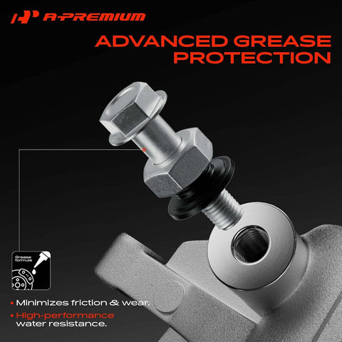 A-Premium Front Left and Right Side Disc Brake Caliper without Bracket
