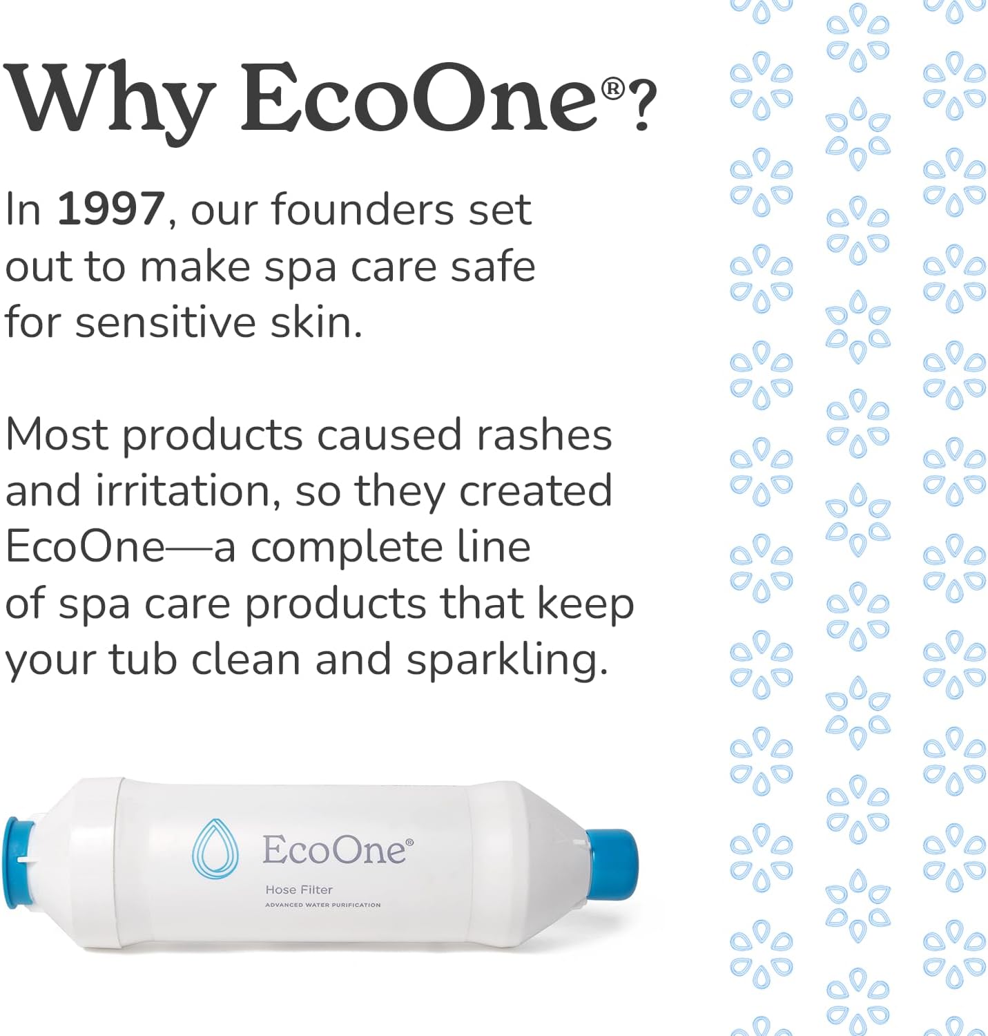 EcoOne Hot Tub Chemical Maintenance & Supply Kit | Spa Shock & Conditioner Kit | Contains Oneshock Chlorine Granular & SPA Monthly Conditioner | 6 Month Supply