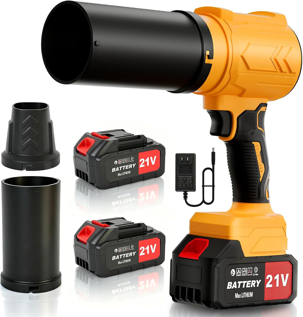 Electric Leaf Blower Cordless with Battery and Charger for Lawn Care, Yard