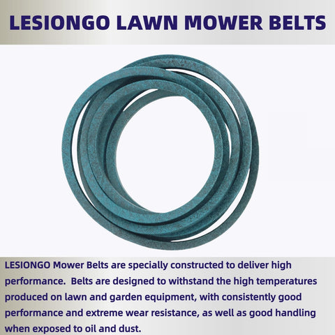 Lawn Mower Drive Belt 1/2 inch X 25.5 inches Replacement for MTD 754-04090 1916657 GW-1916657 954-04090