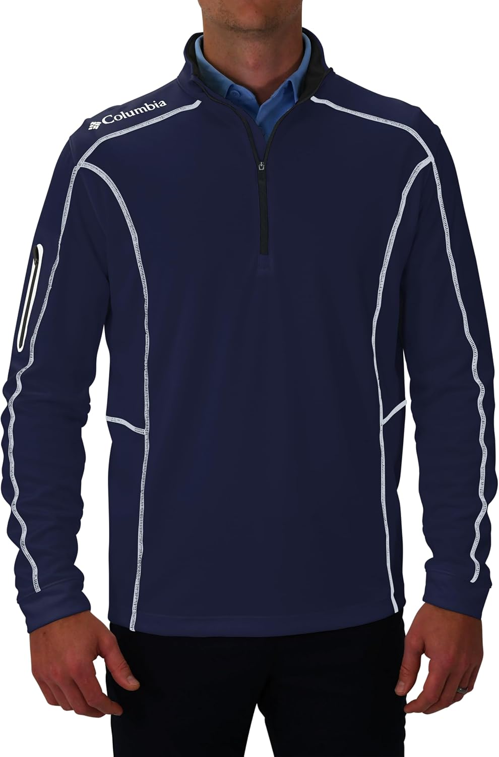 Columbia Men's OMNI WICK Shotgun 1/4 Zip Pullover Breathable Long Sleeve