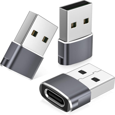 Basesailor USB to USB C Adapter,USBC Female to USB A Male Charger Adapter
