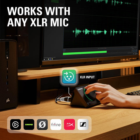 Elgato Wave XLR MK.2 USB Audio Interface and DSP Mixer
