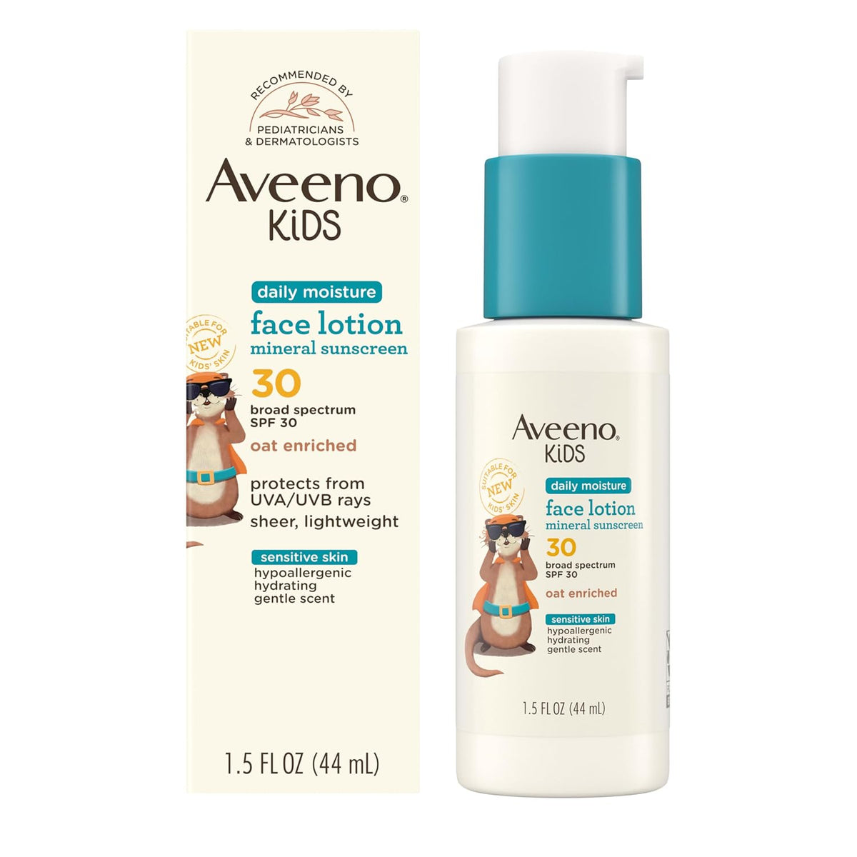 Aveeno Kids Daily Moisture Face Lotion with SPF 30, 1.5 fl. oz
