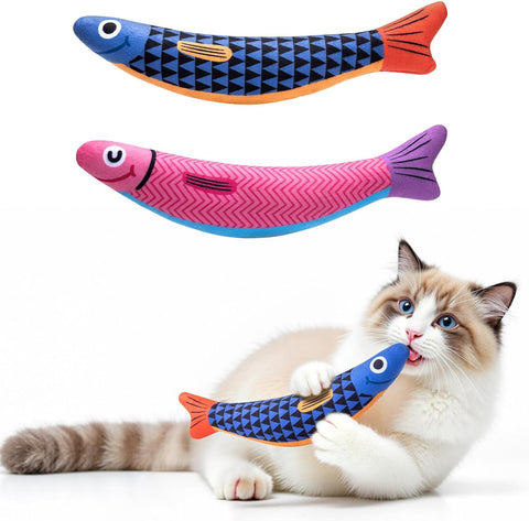 PetBusy Cat Toys with [5000 mg A+Natural Catnip & Silvervine] Kicker Fun