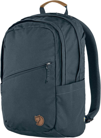 Fjällräven Raven 20 Backpack - Multi-Pocket Organization, Padded Support, Durable Fabric - Commuting, Travel, Navy