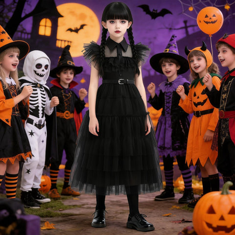 Kids Halloween Costumes for Girls Princess Costume Cute Accessories
