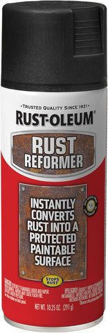 Rust-Oleum Stops Rust Reformer Black Spray Paint for Painted and Bare Metal