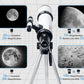 Telescope 80mm Aperture 600mm - Astronomical Portable Refracting, Fully Multi-Coated High Transmission Coatings AZ Mount with Tripod Phone Adapter, Wireless Control, Carrying Bag