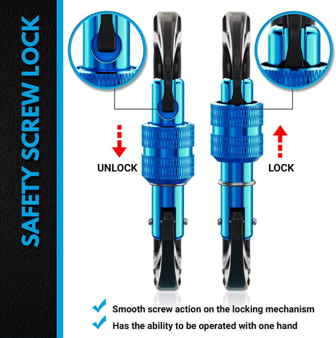 Rhino Produxs 12kN (2697 lbs) Heavy Duty Carabiner Clips