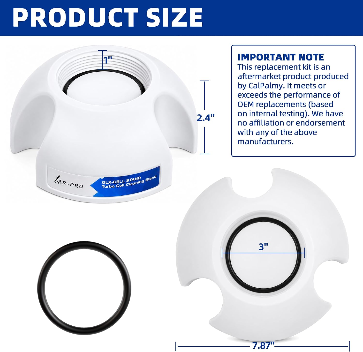 AR-PRO GLX-CELLSTAND The Exact Cleaning Stand Replacement | Compatible with All Hayward Salt Chlorinator Turbo Cell| Made of Premium, Heavy Duty Plastic - Improving the Parts Lifespan by 50%