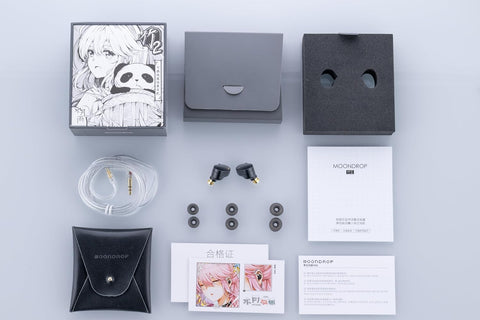 Moondrop CHU II High Performance Dynamic Driver IEMs Interchangeable Cable in-Ear Headphone