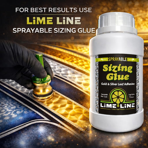 LiME LiNE Spin-able Automotive Grade Metal Leafing (Roller & Duster)