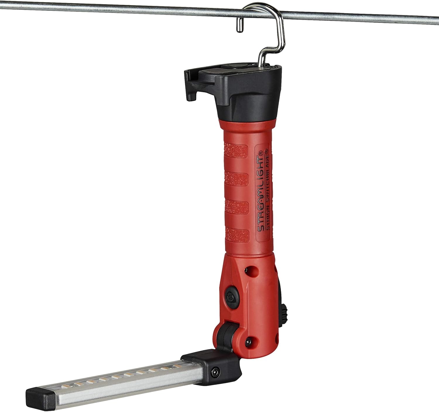 Streamlight 74850 Strion Switchblade 500-Lumen Rechargeable Work Light, Red