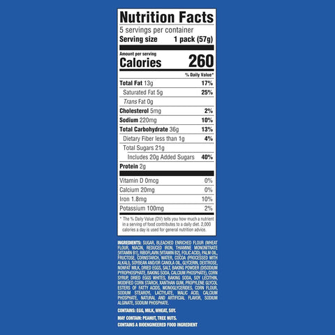 OREO Cakesters Soft Snack Cakes, 12-5 Count Packs (60 Total Snack Packs) | 2 Snack Cakes Per Pack, Individually Wrapped