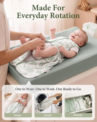 Yoofoss Baby Sleep Sack 18-24 Month 0.5TOG 100% Organic Cotton 2-Way Zipper