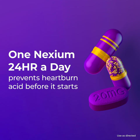 Nexium 24HR Acid Reducer Heartburn Relief Capsules, 42 Count