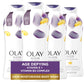 Olay Age Defying Body Wash for Women with Vitamin E, 24hr Moisturizing, 22 fl oz (Pack of 4)