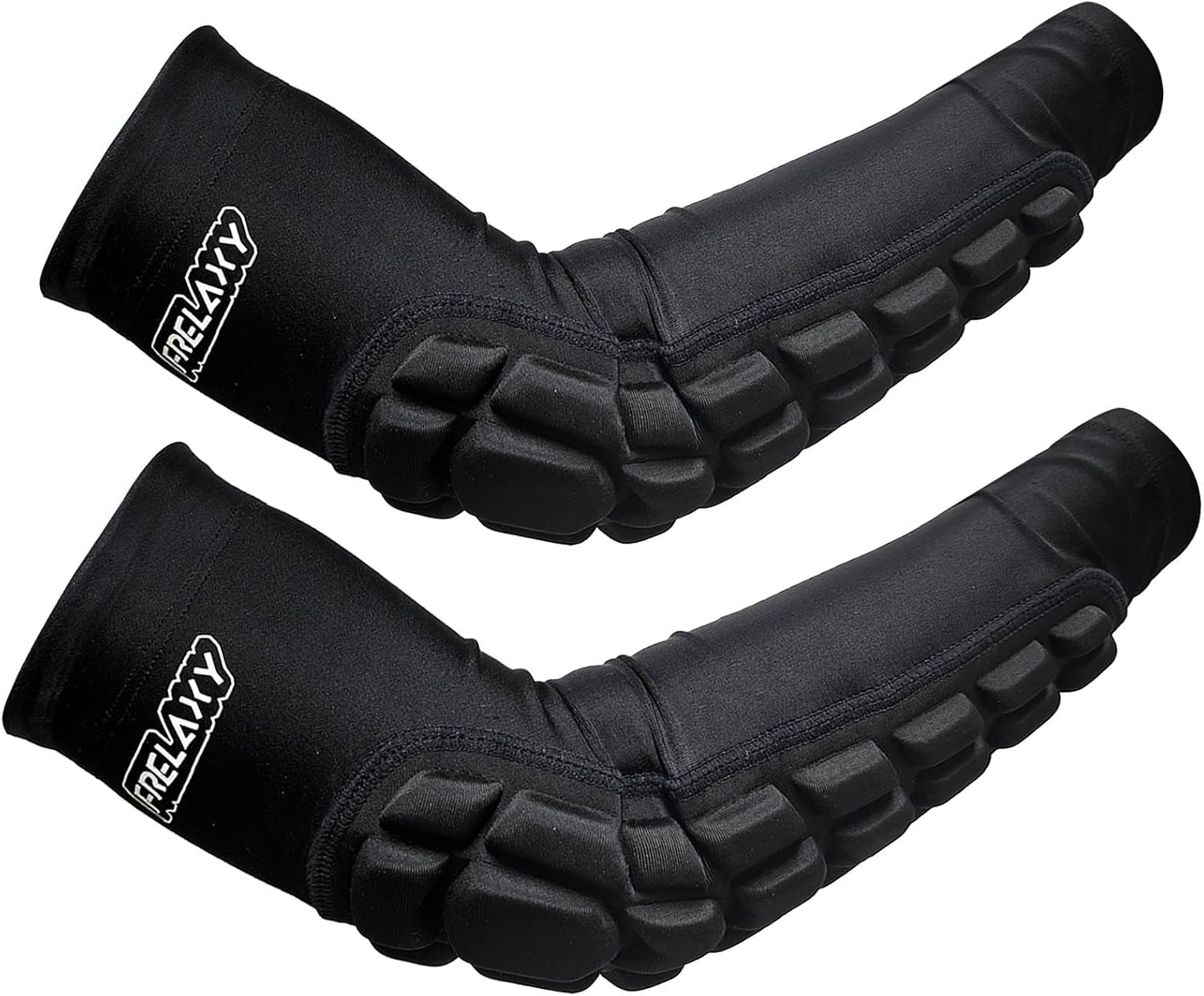 Frelaxy Elbow Pads, Padded Arm Sleeves for Volleyball and Football, 2 Pack