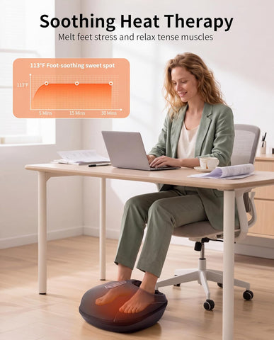 Nekteck Foot Massager with Remote APP Control, HSA Eligible FSA