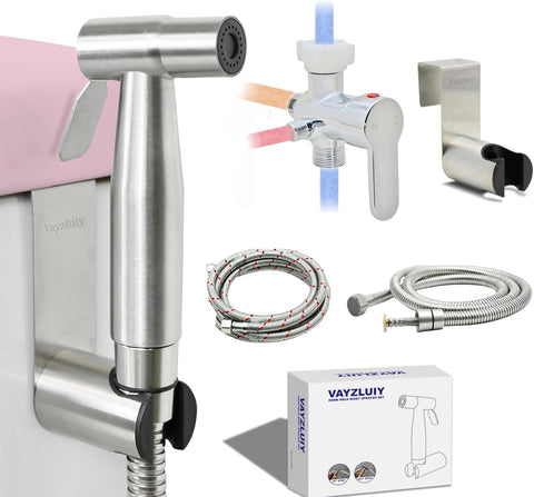 Handheld Bidet Sprayer for Toilet, Hot & Cold, Adjustable Water Pressure