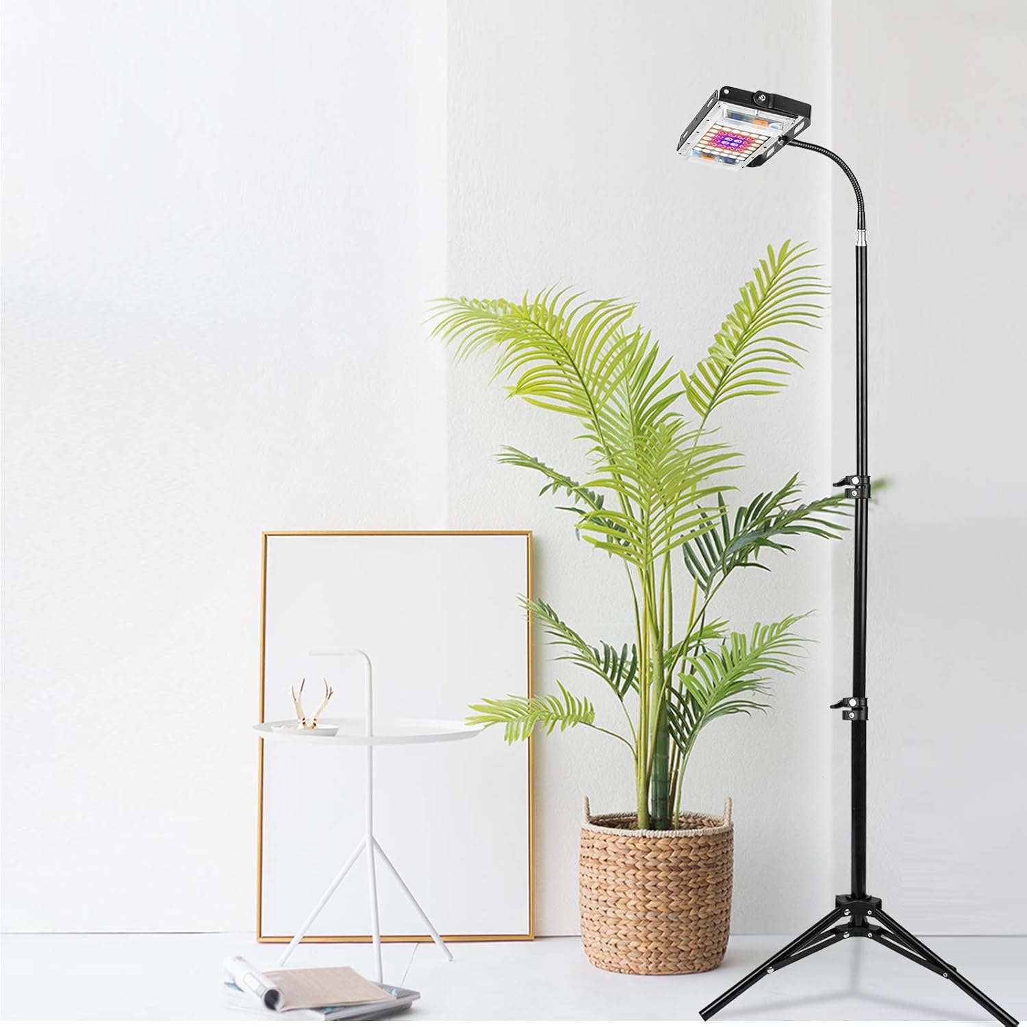 LBW Grow Light with Stand, Full Spectrum Grow Lights for Indoor Plants